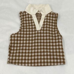 Altar'd State Gingham Tank